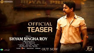 Shyam Singha Roy Official Teaser | Nani | Sai pallavi | Krithi Shetty | Rahul Sankrityan | Mickey J