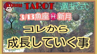 #カードリーディング#直感タロット占い✨【3/13魚座♓新月🌑】コレから成長していく事🌳