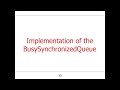 The Java Monitor Object Synchronized Method Example
