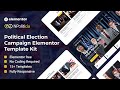 How to Create a Political Election Campaign Website Using Elementor FREE