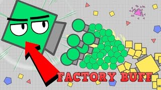 NEW FACTORY TANK BUFF! BEST NEW DIEP.IO UPDATE TANK! MASTER TANK = FACTORY (Diep.io Update)