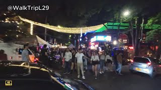 WALKING IN PROVENZA | MEDELLIN | 4K 🚶📹❤️🌃🎉🎨🌏 #walktripl29 #provenza #medellin #nightlife #night