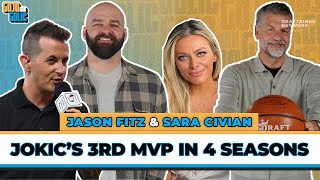 Jokic Wins MVP, Knicks Win + AFC 🏈 w/ Jason Fitz & NHL Playoffs w/ Sara Civian | GoJo & Golic |May 9