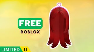 FREE LIMITED UGC | How to get Adorable Red Hair with Heart Shaped Headband in  on Roblox