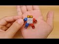 micro lego brick train combiner transformer mech train boy