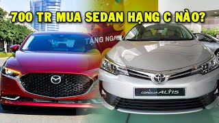 Những Mẫu Sedan Hạng C Đáng Mua Trong Tầm Giá 700 Triệu Đồng