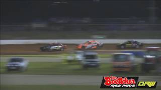 Modified Sedans - Heat 3 - IBRP Golden Helmet Series - Kingaroy Speedway - 22.10.16