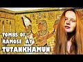 Inside AMAZING TOMBS of late 18th dynasty - Tutankhamun, Ay, Ramose | Luxor, Egypt