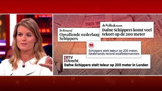 Dafne Schippers: 'Ik heb veel geleerd van mijn ups en downs - RTL LATE NIGHT MET TWAN HUYS
