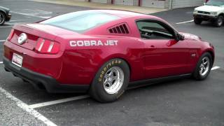 A Cammed up 2010 Mustang Cobra Jet Straight from the X-Pipe