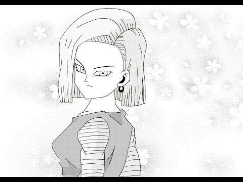 How To Draw Android 18 Dragonball Z Youtube