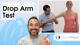 Shoulder Drop Arm Test for Rotator Cuff Tear | Clinical Physio
