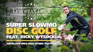 Disc Golf shots in Super Slow Motion (Ricky Wysocki)