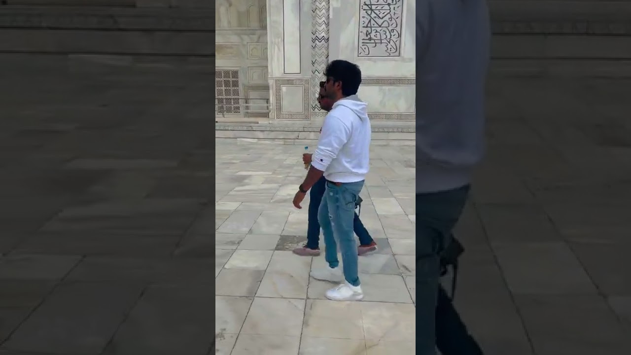 Captivated by the beauty of The Taj Mahal | Navin Kanmani #shorts