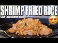 EASY 5 MINUTE SHRIMP FRIED RICE | The BEST Way To Make DELICIOUS & HEALTHY Low Calorie Fried Rice