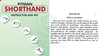 Exercise-46 | Audio Dictation | Pitman Green Book | By Janvi Ma'am