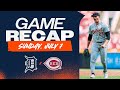 Game Highlights: Tarik Skubal Strikes Out Career-High 13 Batters to Sweep the Reds  | 7/6/24