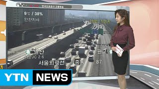 [이 시각 교통상황] 전국 고속도로 답답...오후 4~5시 피하세요 / YTN