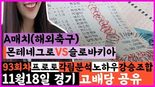 [월드컵][A매치][해외축구분석][스포츠토토][토토분석][프리미어리그][스포츠분석] 11월 18일 EPL 분데스리가 라리가 세리에 리그1 배트맨토토 프로토 손흥민 황희찬 김민재