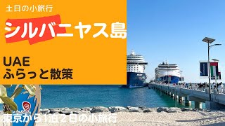 【クルーズ船の旅4】シルバニヤス島を散策した様子【アラブ首長国連邦】