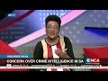 Concern over crime intelligence