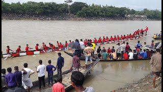 সিলেটের জকিগঞ্জের কাড়াবাল্লা- আটগ্রাম আঞ্চলিক ক্রীড়া সংস্থা আয়োজিত ২১তম নৌকা বাইচ প্রতিযোগিতা।