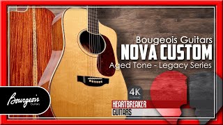 Nova Custom with Aged Tone Adirondack and Panamanian Rosewood - Bourgeois Guitars Legacy Series