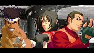 592: King of Fighters 2000 NEOGEO MVS \\\\ Joe, Ralf, Robert \u0026 Whip max lvl Arcade team play!