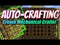 Create: Auto Crafting with Mechanical Crafters - SIMPLE TUTORIAL (Minecraft Mod)