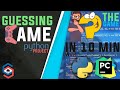 Guessing Game | Python Projects #2 | Spycoding