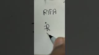 rifat name logo