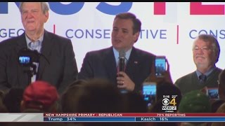 Ted Cruz Optimistic Despite Third Place New Hampshire Finish