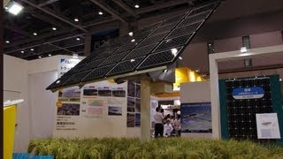 フジプレアムの追尾型太陽発電トラッキングシステム