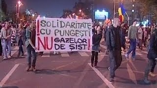 Roménia: promessa de protesto diário contra exploração do gás de xisto