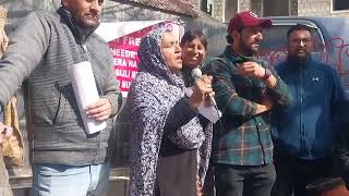 Guddi Aunty powerful statement on Kishtwar free electricity campaign