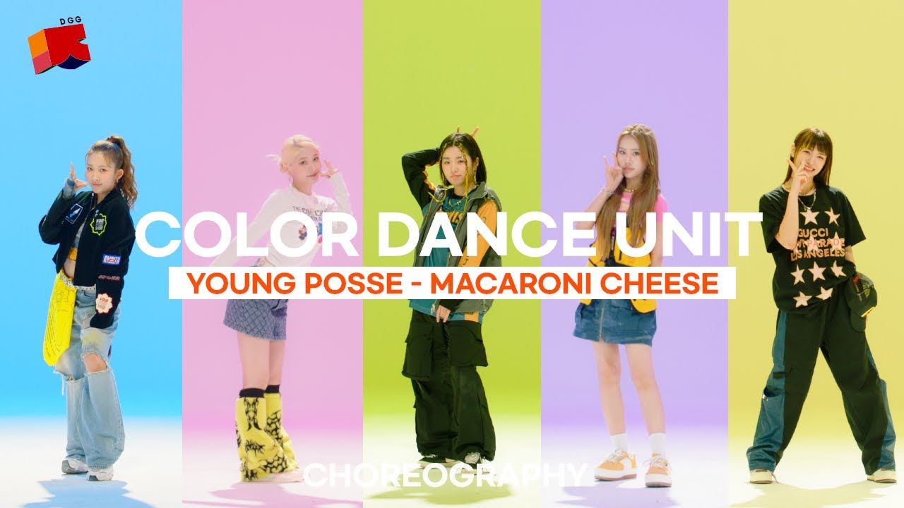 Young Posse 영파씨 Macaroni Cheese Color Dance Unit 4k