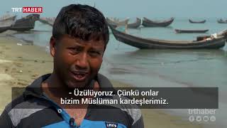 Ölümden kaçıp Bangladeş'e sığınan Arakanlı Müslümanlar...