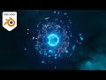 Easy Abstract Sci Fi Animation with Geometry Nodes | Blender 3.5 Tutorial