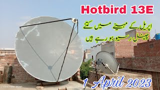 Hotbird 13E Satellite latest update Total Channel April || 1/4/2023.