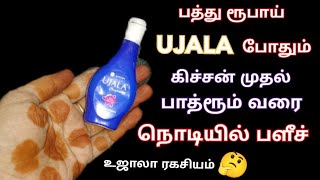 அடேங்கப்பா 10 ரூபா உஜாலா வச்சு 5 சூப்பர் டிப்ஸ்😱/Kitchen tips in tamil/cleaningtips/@puthumaisamayal