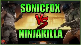 SonicFox - Vs NinjaKilla Part 1 【Mortal Kombat 11】