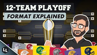 The 12-Team COLLEGE FOOTBALL PLAYOFF Format EXPLAINED!