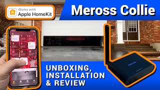 Meross Collie Smart Garage Door Opener with HomeKit - Unboxing, Installation & Review MSG200HK