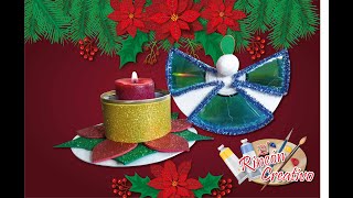 DIY Manualidades Navideña con CD / DIY Christmas crafts with CD