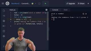 python 4.6 adding a range