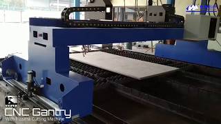 CNC Gantry SNIPER รุ่น SEC-3012 สำหรับตัดเพลทหรือแผ่นโลหะ