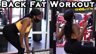 Best Gym Workouts To Get Rid of Back Fat | Tone and Sculpt