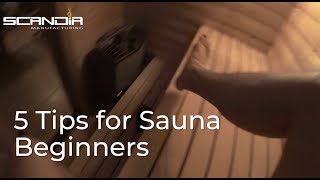 5 Tips for Sauna Beginners