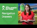 Navigation Drawer, DrawerLayout, and NavigationView (Android Development Patterns Ep 8)