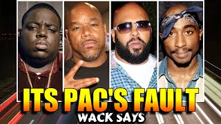WACK 100 BLAMES 2 PAC FOR THE FALL OF DEATH ROW. SPEAKS ON BAD BOY SLIPPIN. WACK 100 CLUBHOUSE
